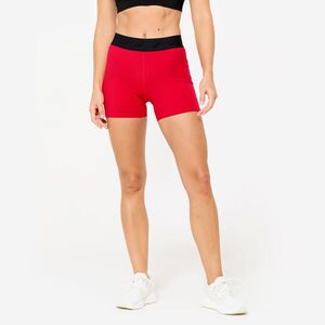 Domyos Női fitnesz rövidnadrág, magas, gumis derékkal kép