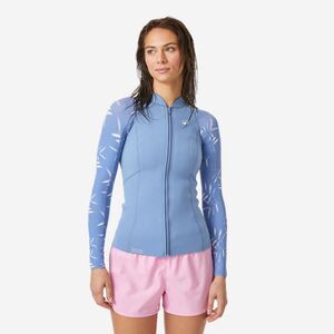 Decathlon Női búvárfelső sznorkelinghez, hosszú ujjú, természetes Yulex gumi, 1, 5 mm kép