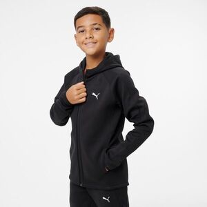 Puma Gyerek kapucnis, cipzáros pulóver kép