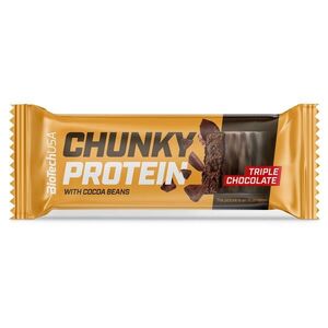 Biotechusa Chunky Protein fehérjeszelet - Triple Chocolate kép