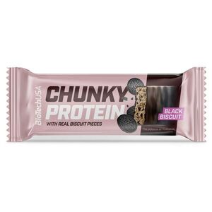 Biotechusa Chunky Protein fehérjeszelet - Black Biscuit kép