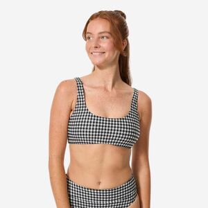 Decathlon Női bikinifelső, sportmelltartó szabású - Aurely vichy kép