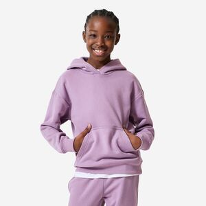Decathlon Lány melegítőfelső, oversize szabás kép