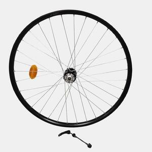 Rockrider Túrakerékpár kerék, 28”, duplafalú felni, tárcsafék, 25c QR kép