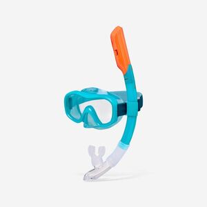 Decathlon Felnőtt búvárszemüveg és légzőcső szett, Drytop - 100-as kép