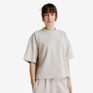 Decathlon Női crop póló, oversize, Elementals kép