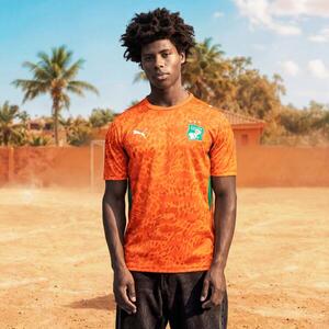 Puma Felnőtt futballmez, hazai, 2026-os Világbajnokság - Elefántcsontpart kép