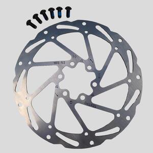 Rockrider Féktárcsa, TR-52, 160 mm, 6 lyukas, 11 mm csavar - Tektro kép