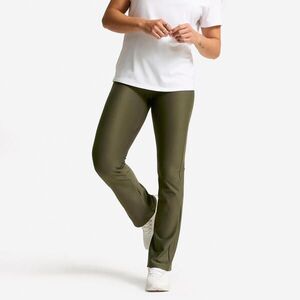Domyos Női fitneszleggings, egyenes szárú, rugalmas kép