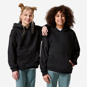 Decathlon Gyerek kapucnis pulóver, oversize kép