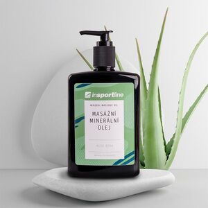 Ásványi masszázsolaj inSPORTline aloe vera 500 ml kép