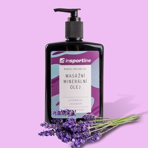 Ásványi masszázsolaj inSPORTline levendula 500 ml kép