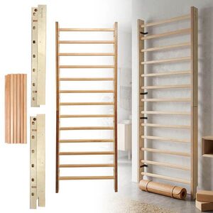 Bordásfal inSPORTline Dualmar 220x80 cm, erős és tartós kialakítás, lakkozott felület, tartozékok rögzítésének lehetősége, könnyű karbantartás kép