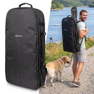 Paddleboard hátizsák inSPORTline WaveMate Bag, párnázott vállpántok, strapabíró anyag, szellőzőnyílások, két kompressziós heveder kép
