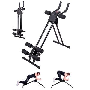 Hasizom edző inSPORTline Ab Lifter Evo, LED-es kijelző, stabil acélszerkezet, 5 nehézségi szint, habszivacs görgők kép