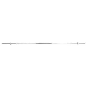 Súlyemelő rúd inSPORTline Welenorty egyenes 220cm/30mm menettel és hüvelyekkel, kiváló minőségű acél rúd, csúszásmentes fogantyúk kép