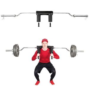Olimpiai guggolórúd inSPORTline Squabar 239, 3cm/50mm • 25, 5kg • 317 kg-ig • szorítógyűrűkkel, kényelmes párnázás, támogatja a helyes testtartást kép