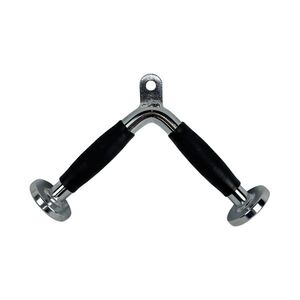 Tricepsz adapter inSPORTline Adatrivor - V-alakú 36 cm, minőségi kivitelezés, nagy tartósság, csúszásgátló bevonat kép