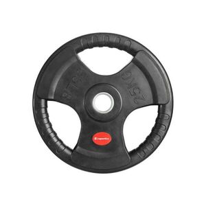 Gumírozott olimpiai súlytárcsa inSPORTline Graton OL 25 kg 50 mm, fokozott kopásállóság, ergonomikus forma, magas tartósság kép