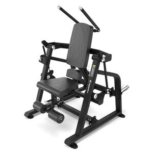 Ülő hasizom erősítő gép inSPORTline Velocer tárcsasúlyos, robusztus felépítés, ergonomikus párnázás, 3 pozícióban állítható ülés, acélszerkezet kép