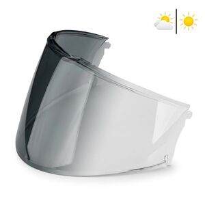 Csere plexi W-TEC Zoroz fotokromatikus sisakhoz, karcálló bevonat, egyszerű cserélési mechanizmus kép