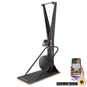Sífutó-edzőgép inSPORTline Velocer SKI, 16 különböző ellenállási szint, okostelefon-tartó, LCD-kijelző, 150 kg-os teherbírás, 21 edzésprogram kép