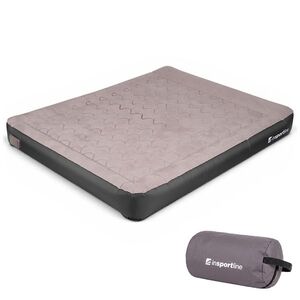 Kétszemélyes felfújható matrac inSPORTline Valkon Duo 192×151×22 cm beépített elektromos pumpával, egyszerű felfújás/leeresztés, Li-ion akkumulátor kép