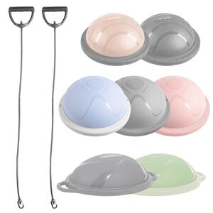 Gumi expander inSPORTline Dome Hold, Edge és Compact félgömbökhöz 2 db, karabineres rögzítés, ergonómikus fogantyúk, csúszásgátló barázdák kép