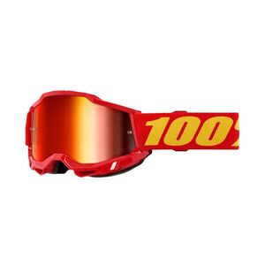 Gyerek motocross szemüveg 100% Accuri 2 Junior Mirror, széles látószög, izzadságelnyelő arcszivacs, mikroszálas tasak kép
