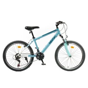 Könnyű junior kerékpár kolo Olpran Helix 24" - 2026-os modell, 125-145 cm, 12, 4 kg, 18 sebességes Shimano váltórendszer, Hi-Ten acél váz, 24" kerekek kép