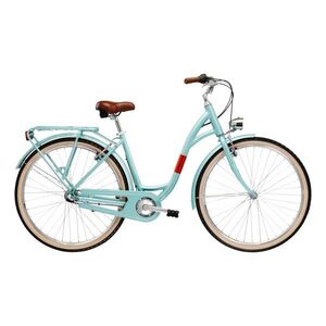 Városi kerékpár Kross Sentio ZZ 28" 2026, 28"-es Wanda gumiabroncsok, 3 sebességes Shimano Nexus agyváltó, könnyű alumínium váz, rögzítőfékek kép