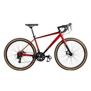 Gravel kerékpár Olpran Ursus Arctos Basic 28", mechanikus tárcsafékek, könnyű alumínium váz, 14 sebességes hajtásrendszer, Shimano CS-HG200-7 kazetta kép
