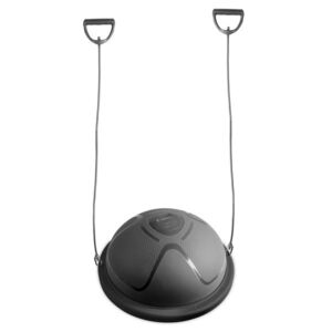 Egyensúlyozó párna inSPORTline Dome Compact gumi expanderekkel, kétoldalas használat, hordozófogantyúk, csúszásgátló felület, masszázs domborulatok kép