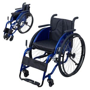 Mechanikus összecsukható sport kerekesszék inSPORTline Brenstark Lightweight-újszerű termék kép