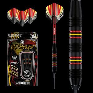 Dart szett Winmau soft Outrage 18g, réz (utolsó darabok) kép