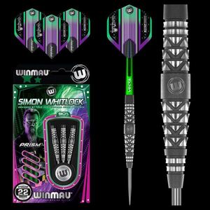 Dart szett Winmau steel Simon Whitlock Shotblast 90% Wolfram 22g (utolsó darabok) kép
