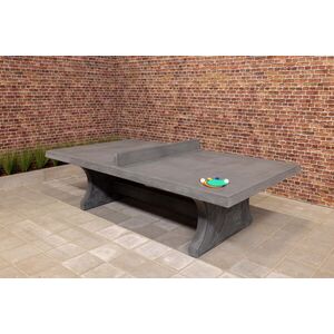 VANDÁLBIZTOS, KÜLTÉRI HEBLAD BETON pingpong ASZTAL ANTRACIT BETON, 1360 kg kép