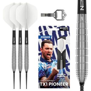 Dart szett Red Dragon steel Luke Humphries TX1 Switch Point 22g 90% kép