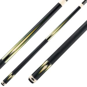 Billiard dákó, Pool, Predator Truesplice-16 GEN3 Zöld/Sárga, radiális kép