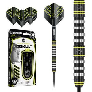 dart szett steel Winmau Michael van Gerwen Assault 90% 24g kép