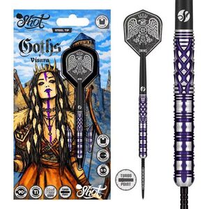 darts szett steel Shot TP Goths Visara, 23gr, 90% kép