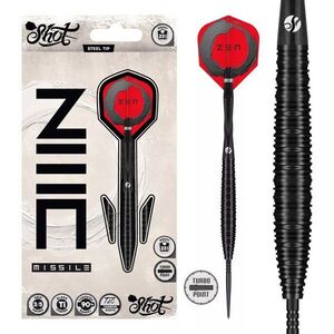 darts szett steel Shot TP Zen Missile, 22gr, 90% kép