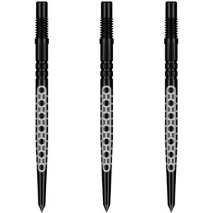darts fémhegy Shot Turbo Point Goths fekete, 40mm kép