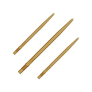 darts fémhegy Shot Turbo Point arany, 30mm kép