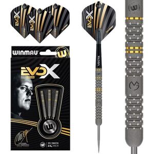 Darts szett steel Winmau MvG Evo-X 21g, 90% kép