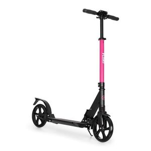 KLARFIT Float, roller, 200 mm, PU kerekek, ABAC 7, AS-soft grips fogantyúk, bíborvörös kép