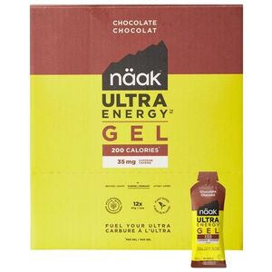 Chocolate - Ultra Energy™ Gels (57 g x 12) Box kép