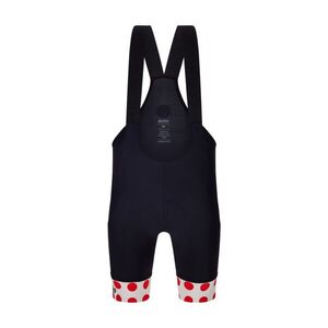 SANTINI Rövid kerékpáros nadrág kantárral - TOUR DE FRANCE - BIB SHORTS - fekete kép