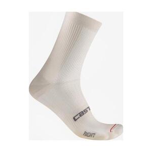CASTELLI Klasszikus kerékpáros zokni - ESPRESSO 2 W 12 - ezüst kép