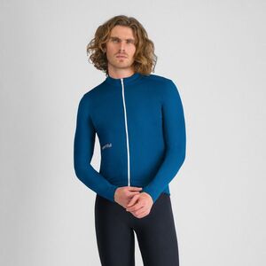SPORTFUL Hosszú ujjú kerékpáros mez - CLASSIC THERMAL - kék kép